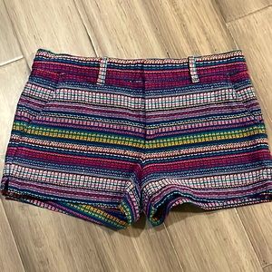 Gap multicolored city shorts Women’s size 4 rare 🌻🌺💐